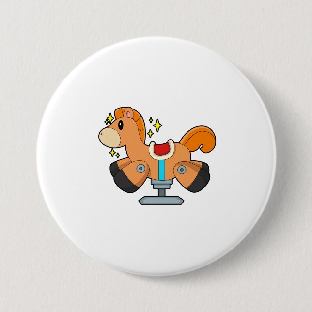 Rocking horse button (Front)