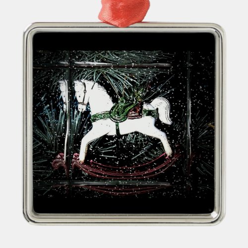 Rocking Horse Christmas Ornament