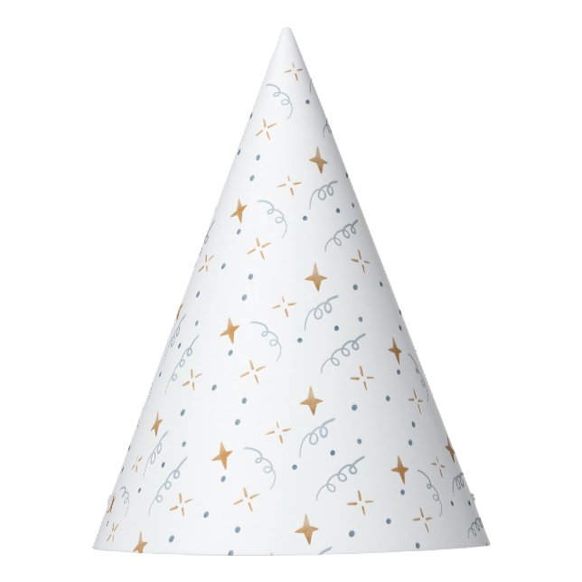 rocking horse collection, baby shower  party hat (Front)