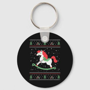 Rocking Horse For Children And Kids Christmas Xmas Keychain