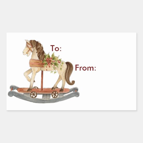 Rocking Horse _ Gift Tags