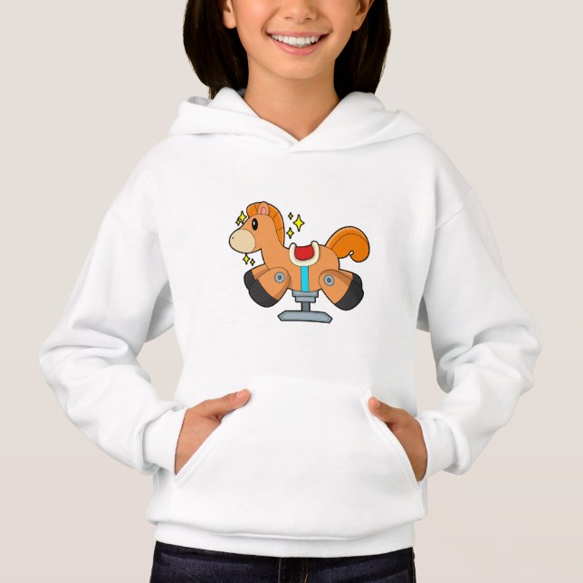 Rocking horse hoodie (Front)