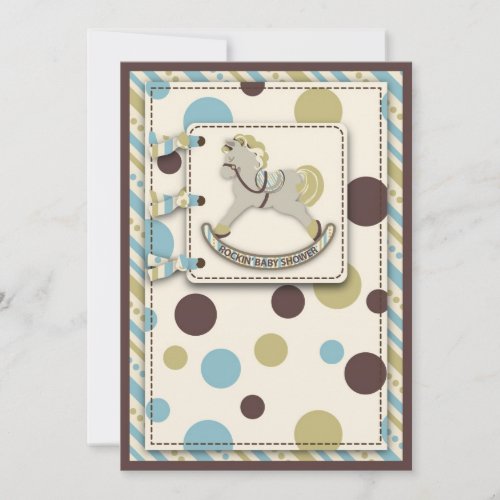 Rocking Horse Invitation