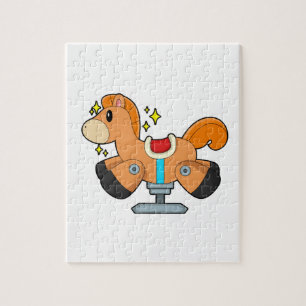 Rocking horse jigsaw puzzle
