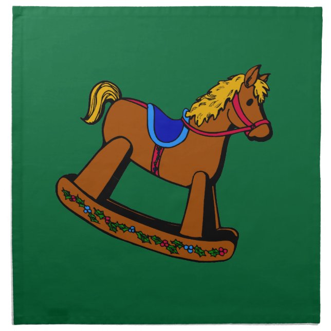 Rocking Horse Napkins (Front)