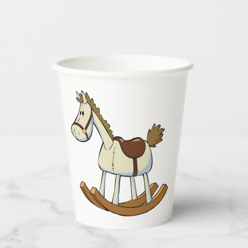 Rocking Horse Paper Cups