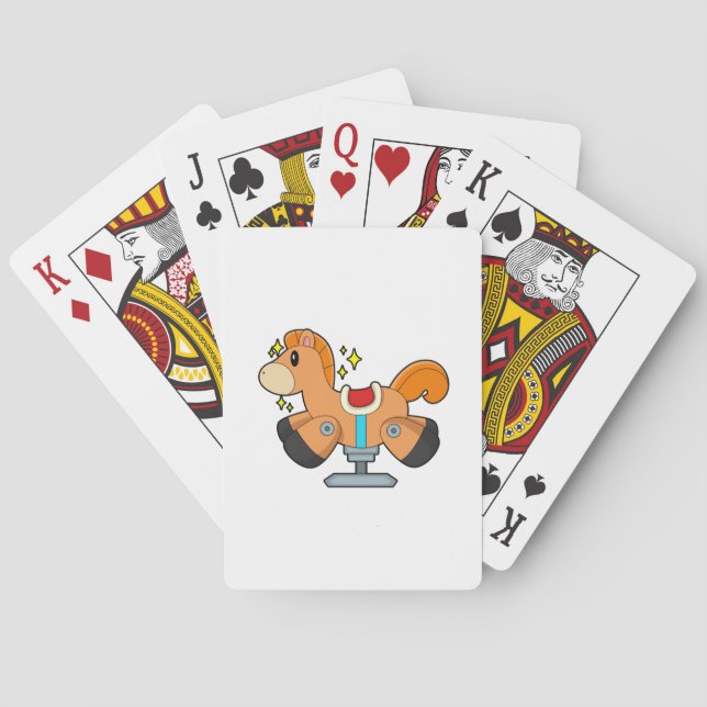 Rocking horse poker cards (Back)