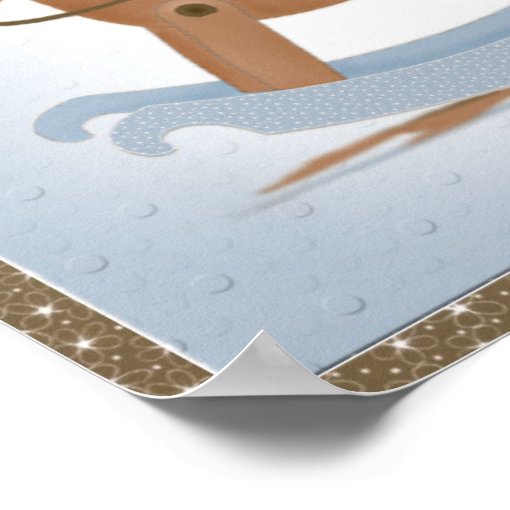 Rocking Horse Poster Zazzle