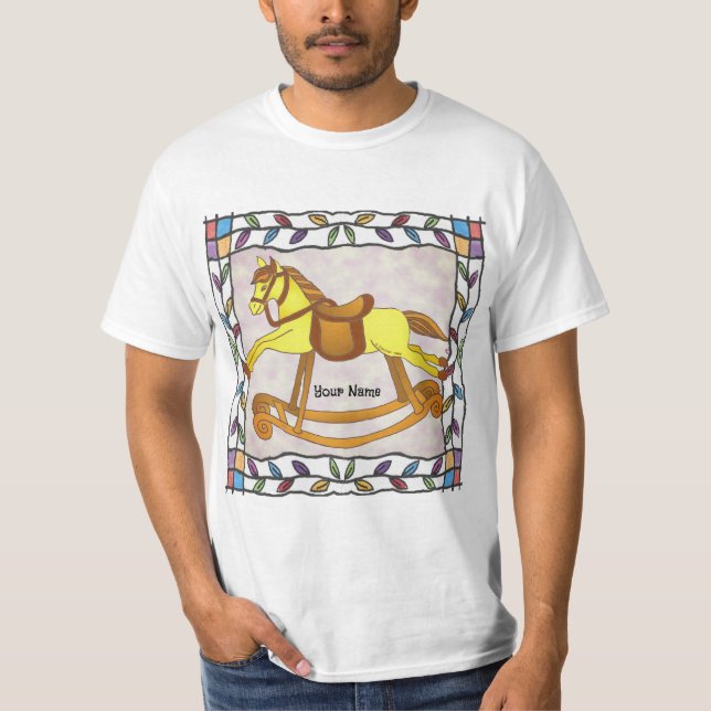 Rocking Horse  T-Shirt (Front)