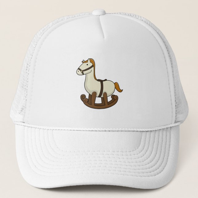 Rocking horse Toy Trucker Hat (Front)