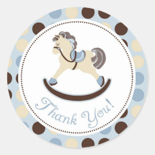 polka dot rocking horse