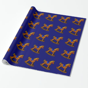 Rocking Horse Wrapping Paper