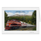 Rocking Mountain Rocket Train (Front Horizontal)