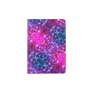 Rocking Purple and Blue Passport Holder