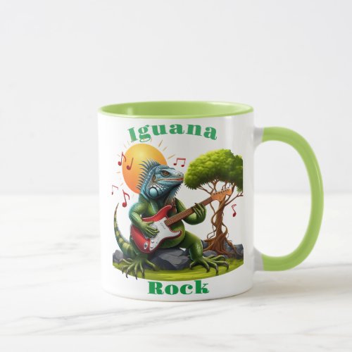 Rocking Reptiles Sunset Serenade Mug
