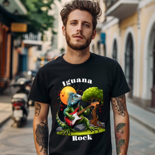 Rocking Reptiles Sunset Serenade T-Shirt (Creator Uploaded)