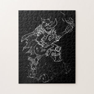 Rocking Rhino Jigsaw Puzzle
