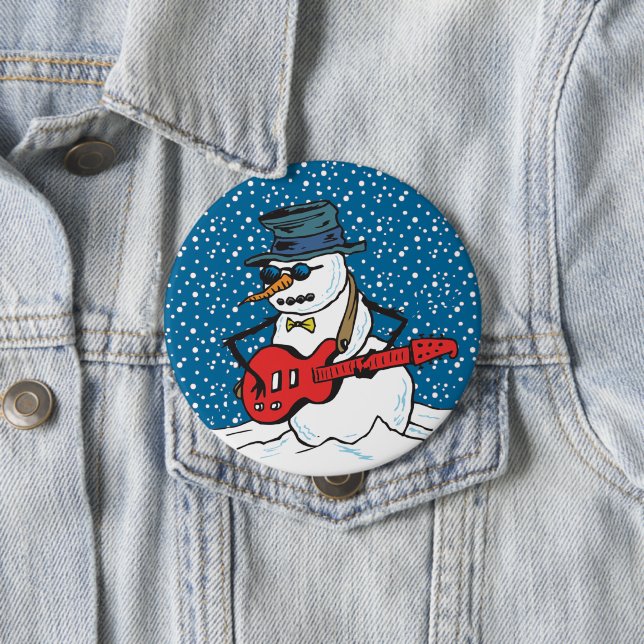 Rocking Snowman Button (In Situ)