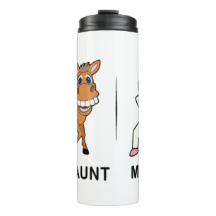 Rocking The Dog Mom Aunt Life Gift For Auntie Thermal Tumbler