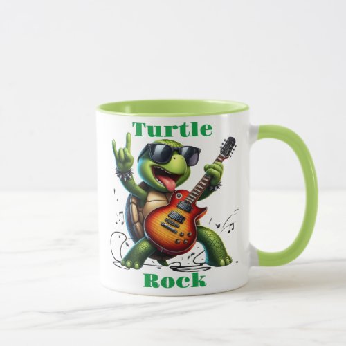 Rocking Turtle Jam Session Mug
