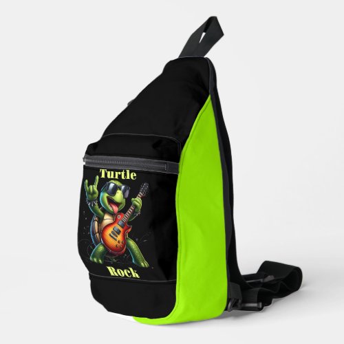 Rocking Turtle Jam Session Sling Bag