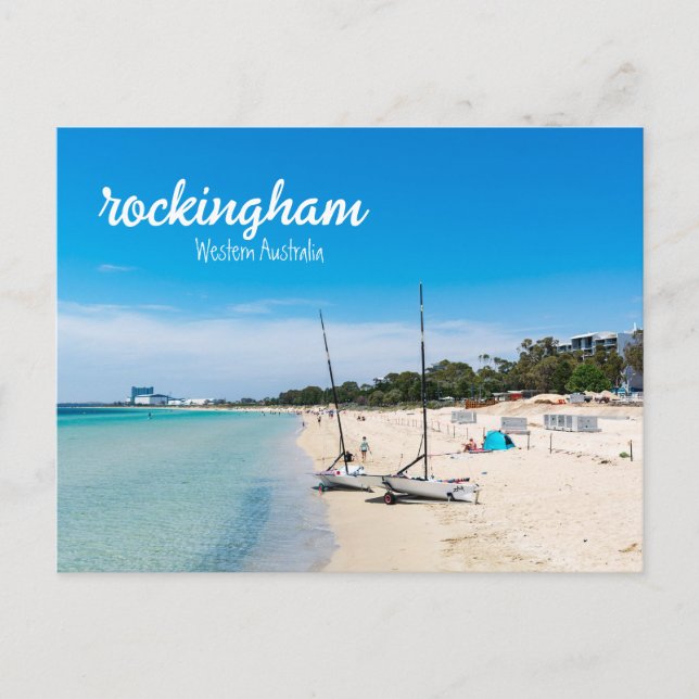 Rockingham Foreshore Australia Postcard (Front)