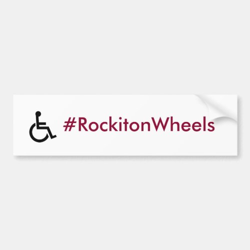 RockitonWheels Bumper Sticker