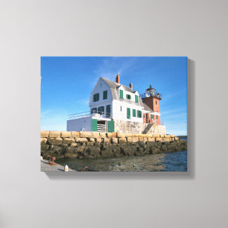 Rockland Breakwater Lighthouse, Maine Canvas Print