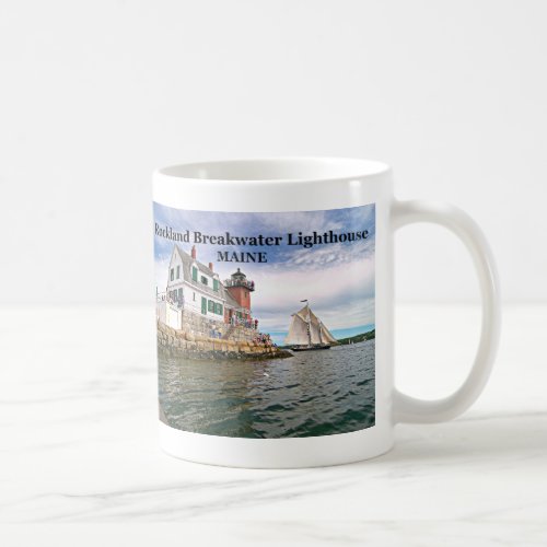 Rockland Breakwater Lighthouse Maine Mug