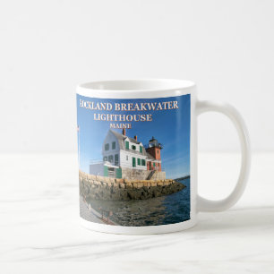 Rockland Breakwater Lighthouse, Maine Mug