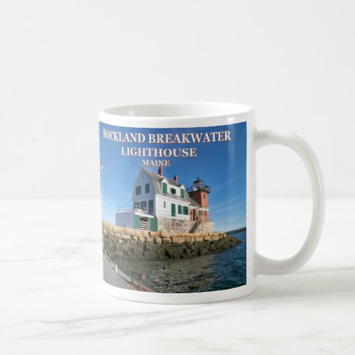 Rockland Breakwater Lighthouse Maine Mug