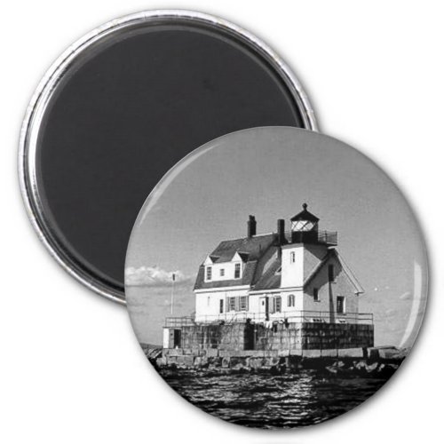 Rockland Harbor Breakwater Lighthouse Magnet