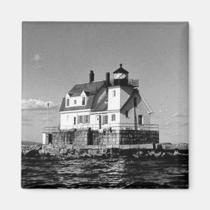 Rockland Harbor Breakwater Lighthouse Magnet