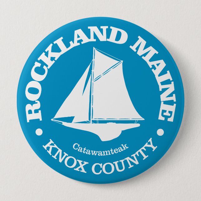 Rockland (sloop) button (Front)