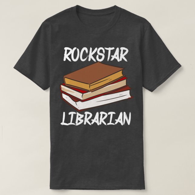RockLibrarian T-Shirt (Design Front)