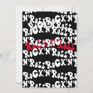 Rock'n'Roll Invitation