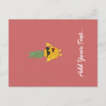 rock'n'roll pineapple postcard