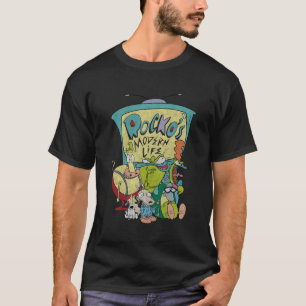 Rockos Modern Life Group Shot Crewneck S T-Shirt
