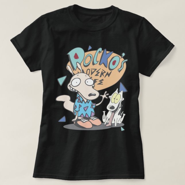 Rockos Modern Life T-Shirt (Design Front)