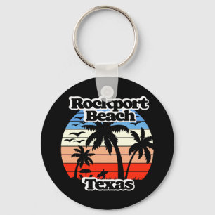 Rockport Beach Texas Keychain