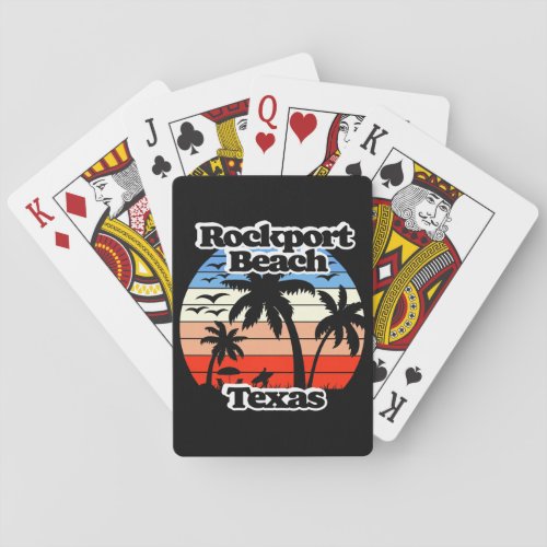 Rockport Beach Texas Poker Cards