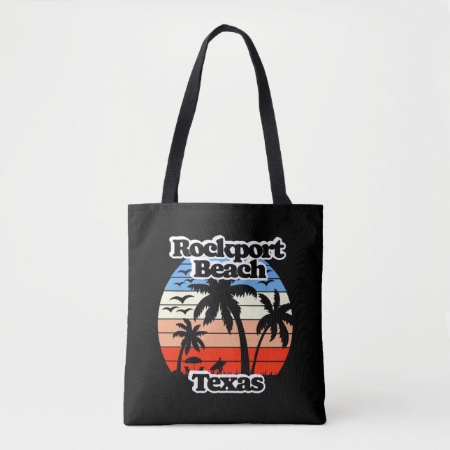 Rockport Beach Texas Tote Bag (Front)
