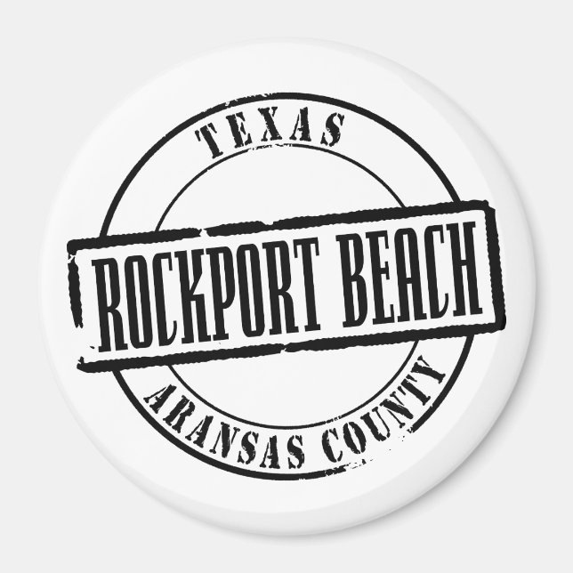 Rockport Beach Title Magnet (Front)