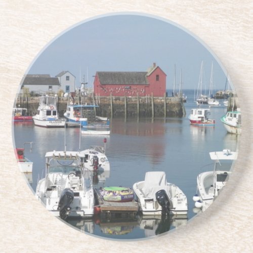 Rockport Harbor Drink Coaster