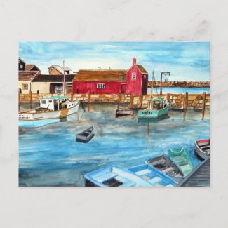 Rockport Harbor Massachusetts New England USA