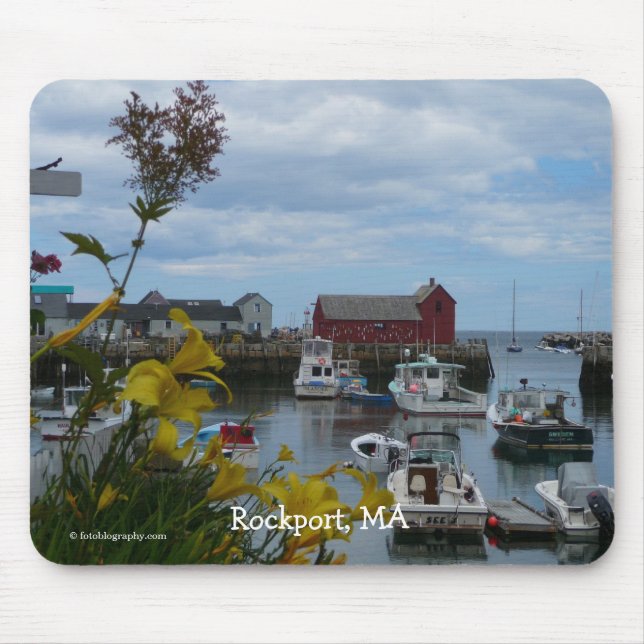 Rockport Harbor Mousepad (Front)