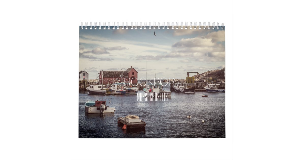 Rockport MA Calendar Zazzle