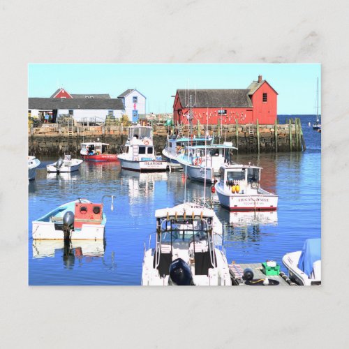 Rockport Massachuetts Postcard