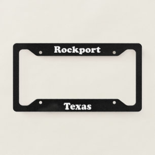 Rockport TX - LPF License Plate Frame