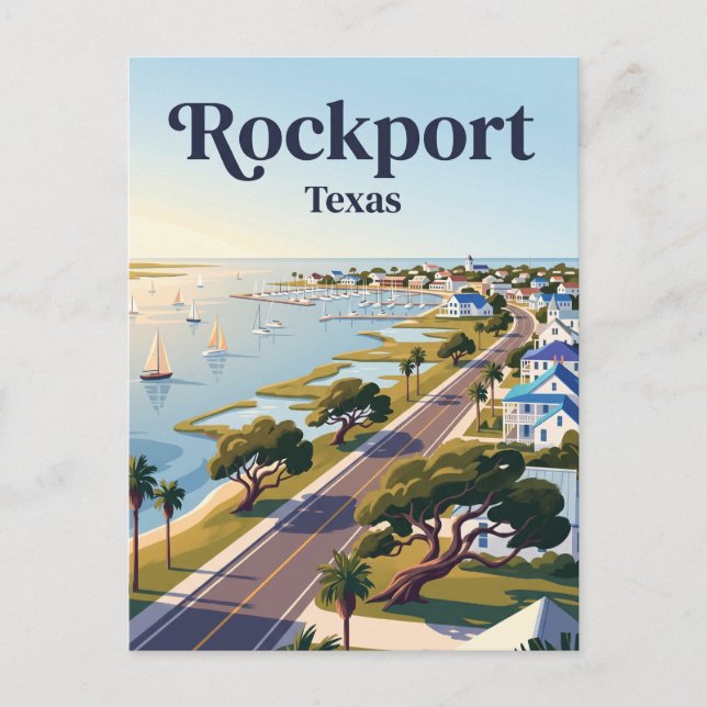 Rockport USA Postcard (Front)